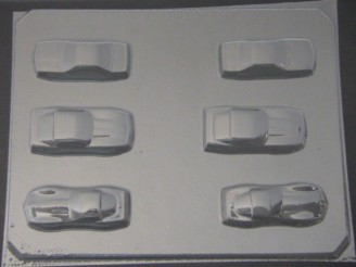 3005 Cars Chocolate or Hard Candy Mold